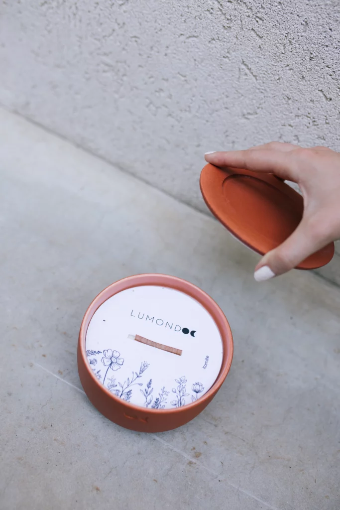 Growing scented candles