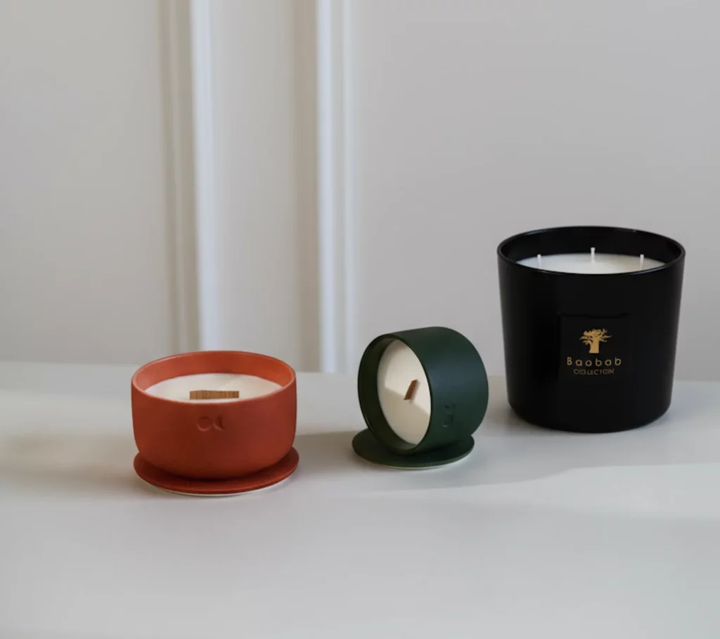 Baobab-tuoksukynttilän
