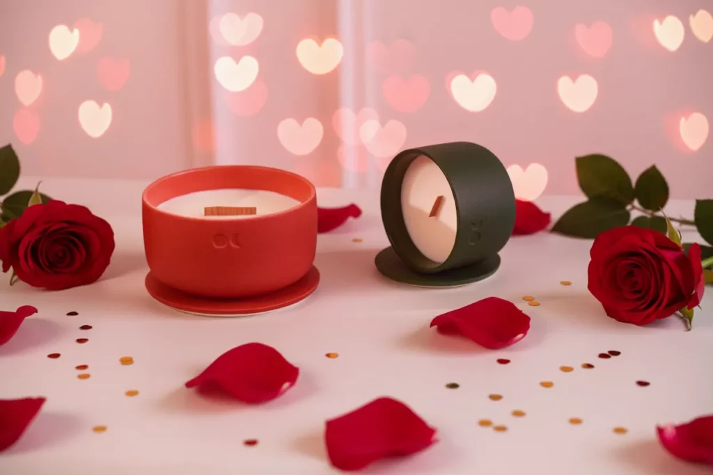 Lumond candles as Valentine's Day gift